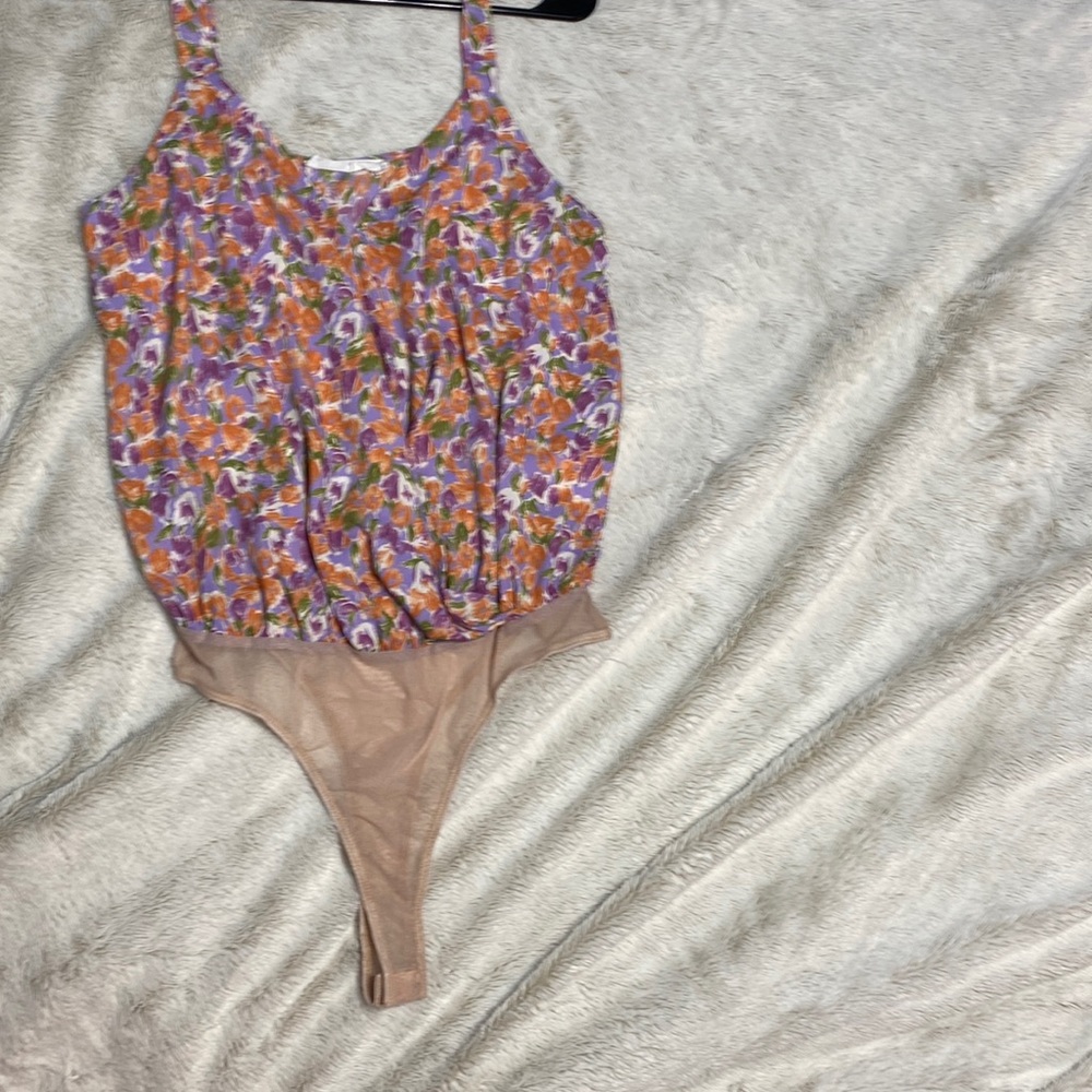 NanaMacs Floral Bodysuit